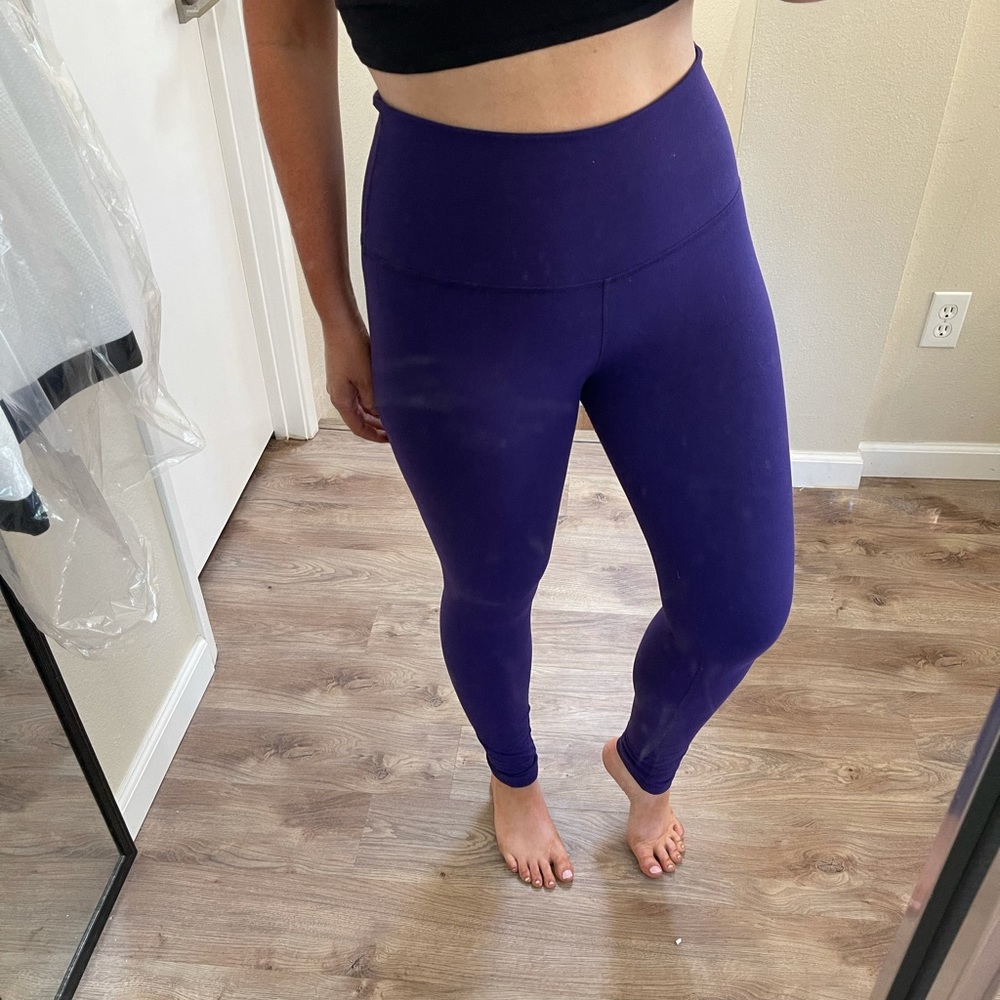 Beyond Yoga High Waist Yoga Pants Purple